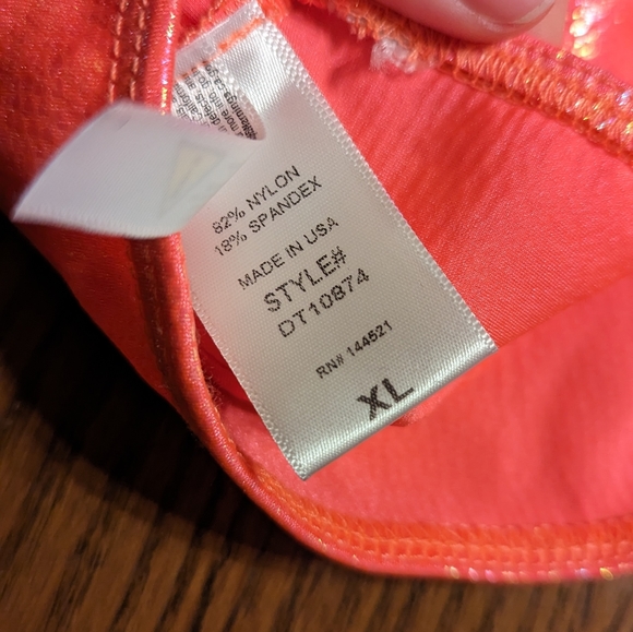 IheartRaves Coral halter top - snake skin - Picture 3 of 4